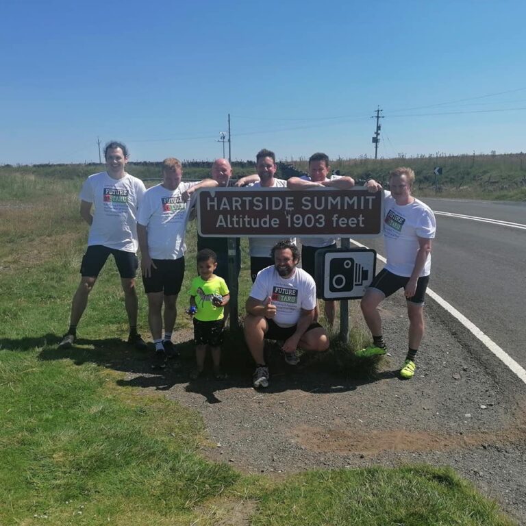 Paul Moffat meets the C2C Future of Taru cyclists